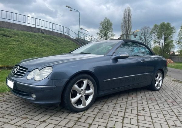 Mercedes-Benz CLK cena 27600 przebieg: 243716, rok produkcji 2004 z Żyrardów małe 352